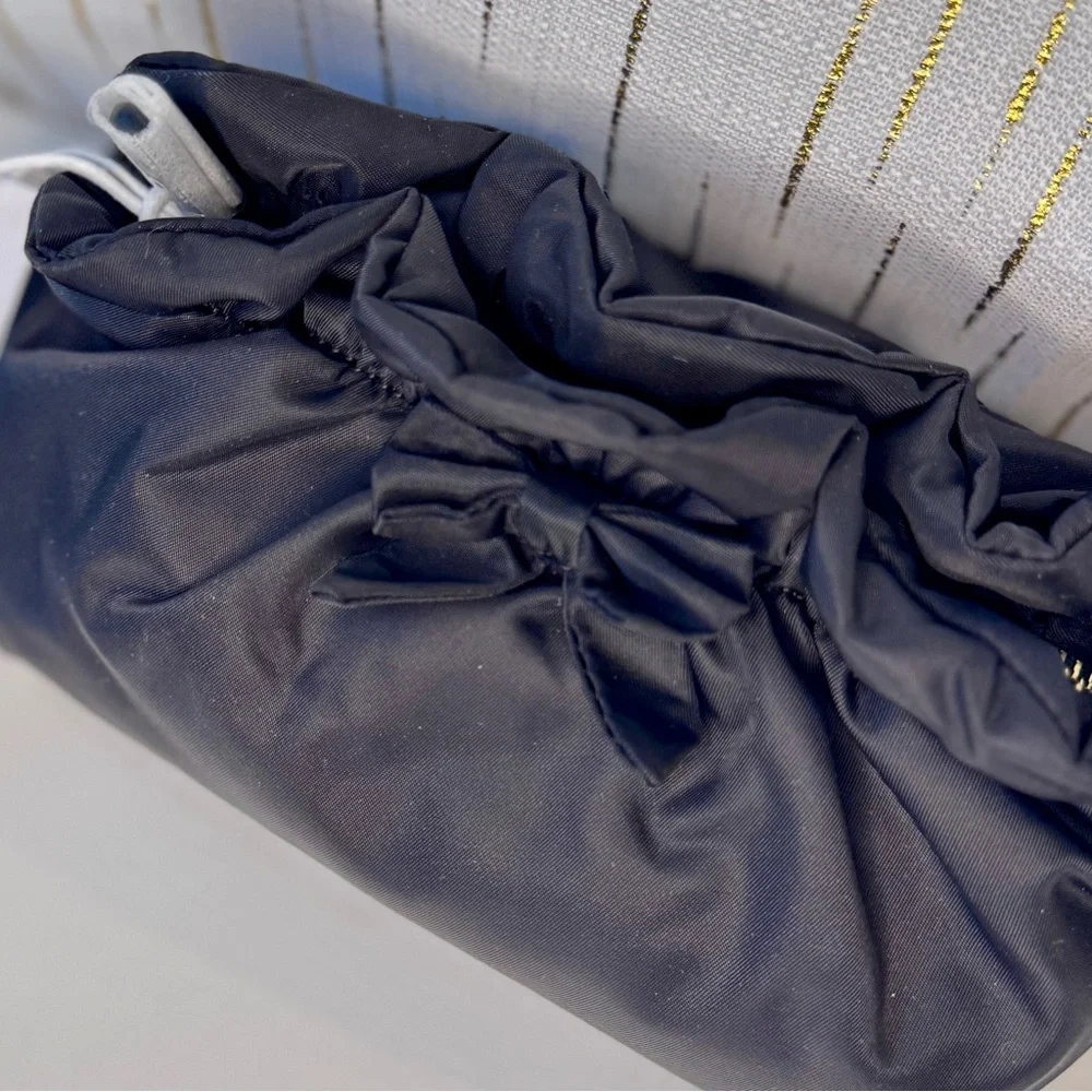 Stoney Clover Lane Bow Bag Pouch • Viral Nylon Clutch • NWT - Picture 3 of 11